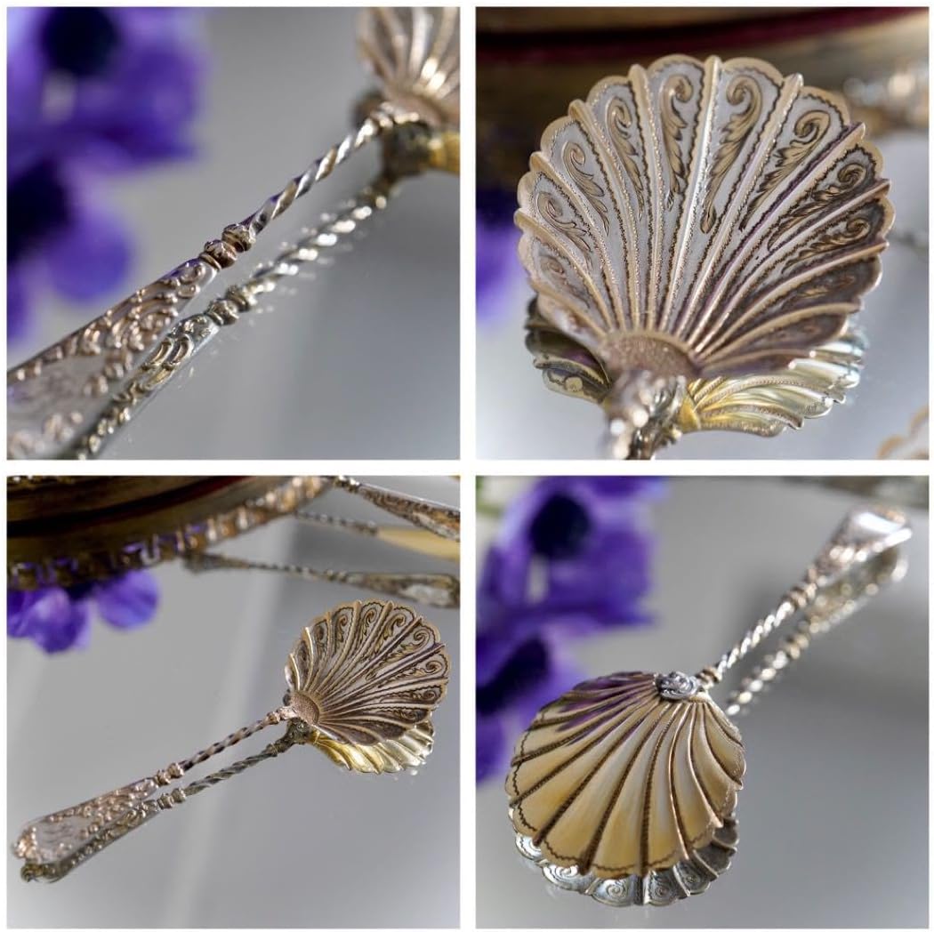 希少★フランスアンティークシルバー Henry Gabert作 サービングセット フランスアンティークシルバー Henry Gabert作 サービングセット