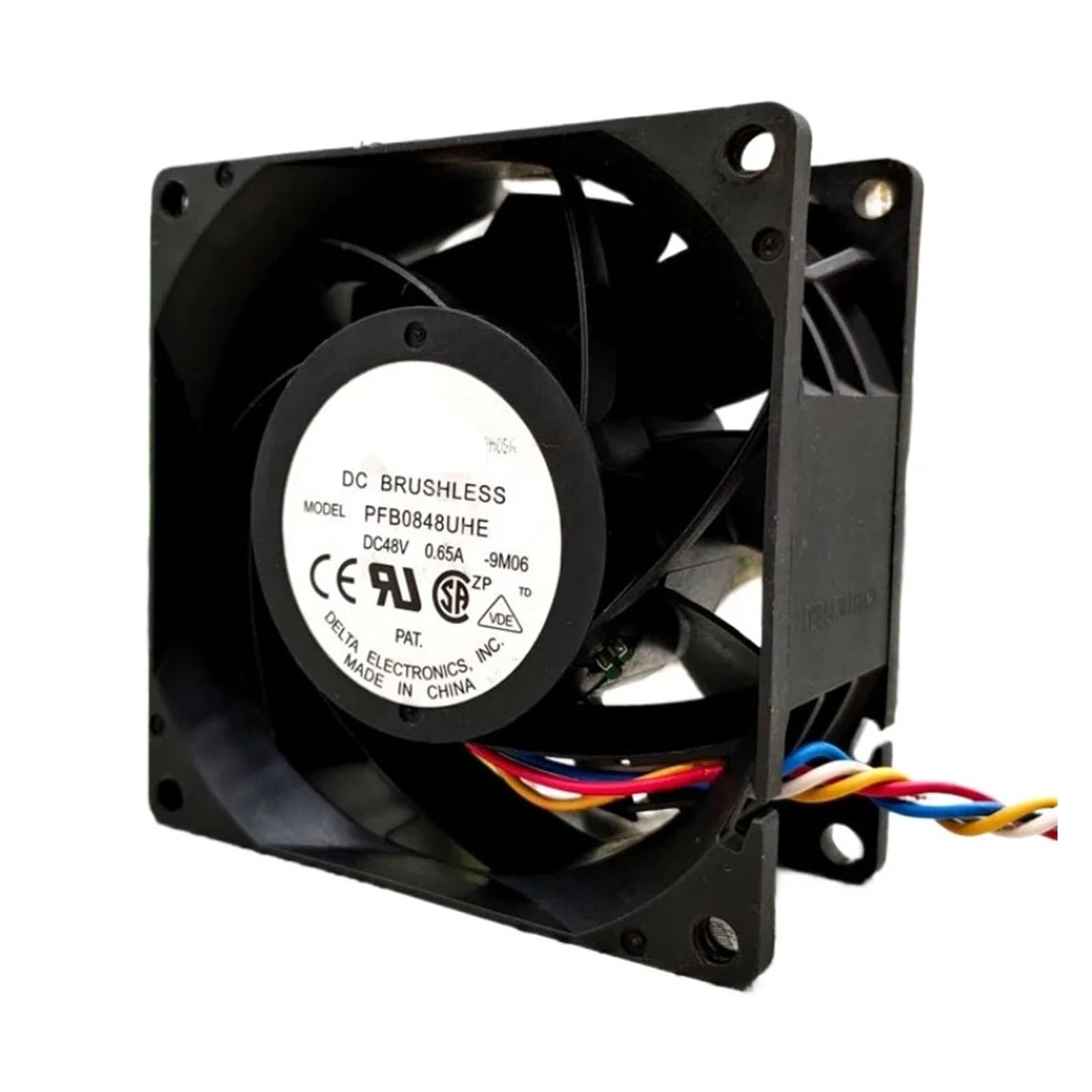 Ventilador de refrigeración PFB0848UHE de 8cm con 3 líneas de conexión