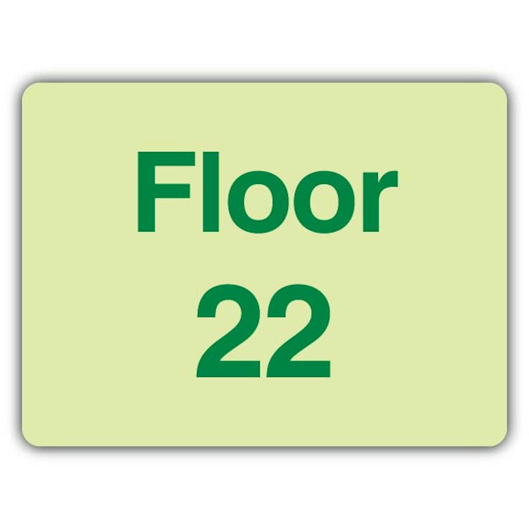 Señal V Safety Floor 22-400 x 300 mm - Vinilo triple brillo