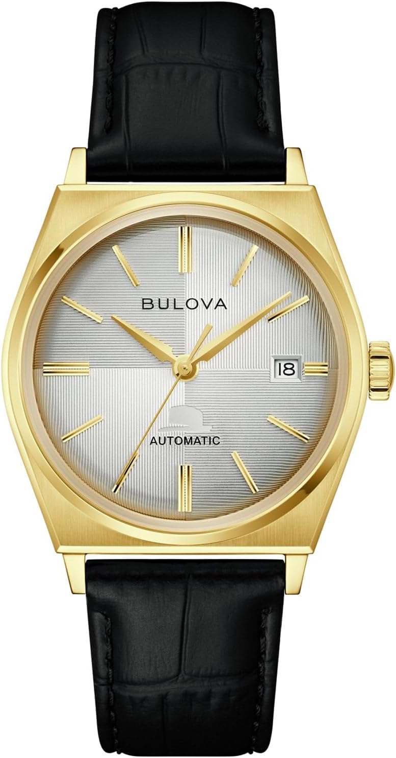 Bulova Frank Sinatra Men’s Automatic Watch Black/Gold 97B243