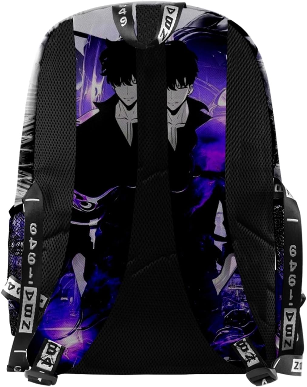 ISaikoy Anime Solo Leveling Backpack School Bag Bookbag Daypack 3D Printing Bag 15