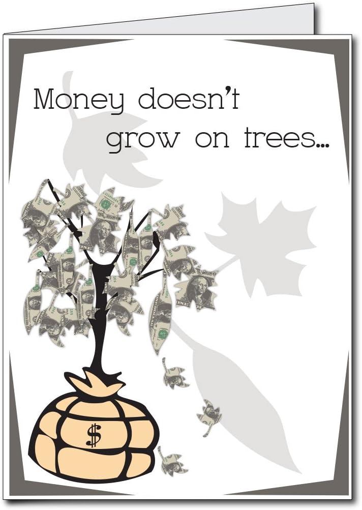 VictoryStore Jumbo Greeting Cards: Giant Birthday Card (Money Tree) 2 feet x 3 feet card with envelope