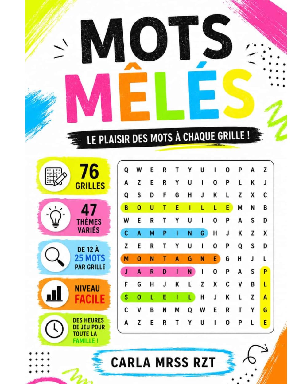 MOTS MÊLÉS: Le plaisir des mots à chaque grille !