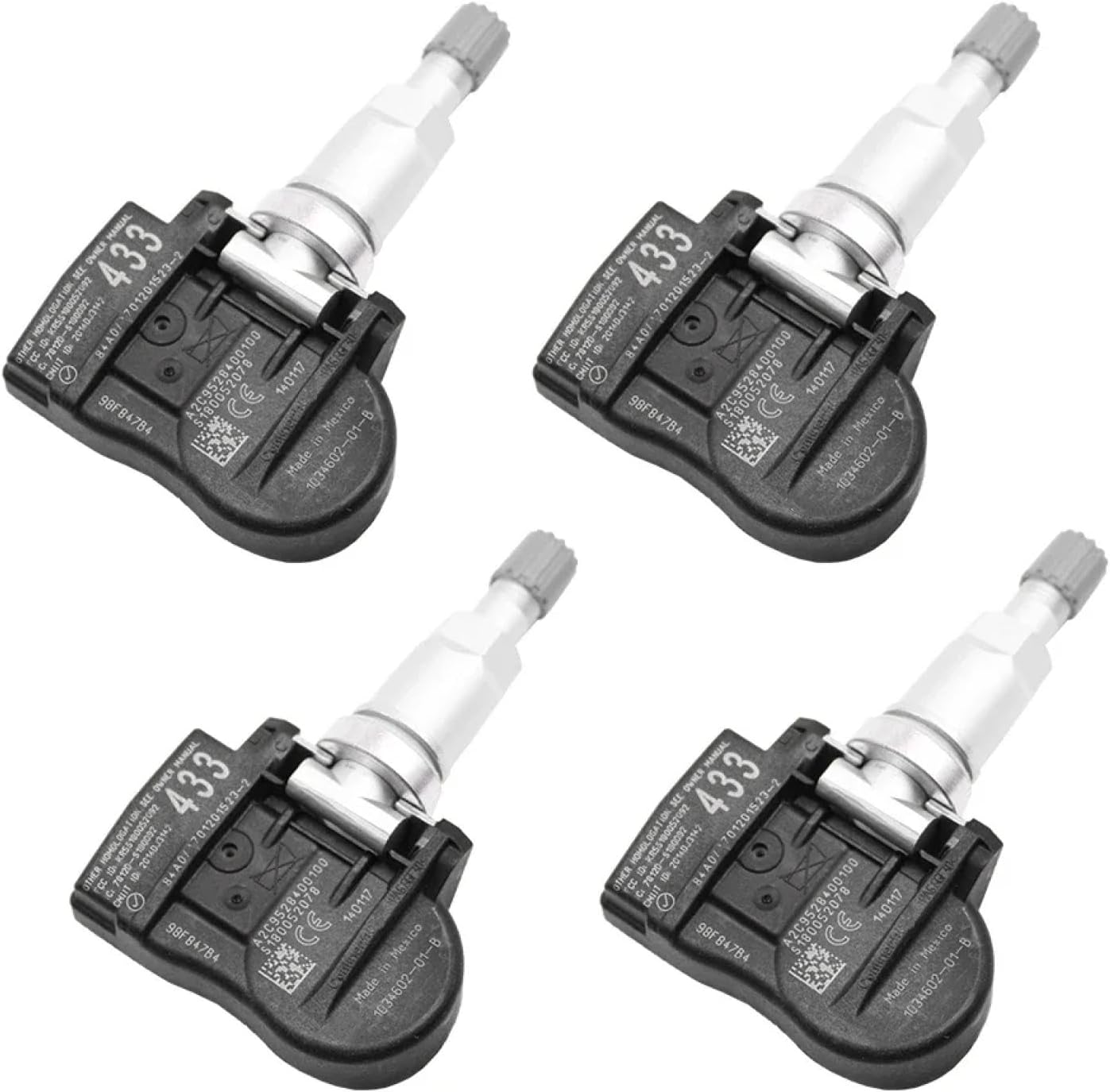 TPMS Sensor FOR Tesla FOR Model 3 5 X 1034602-01B 1034602-00-A 1034602-00-C 1074812-00-B 4pcs Tire Pressure Monitoring System