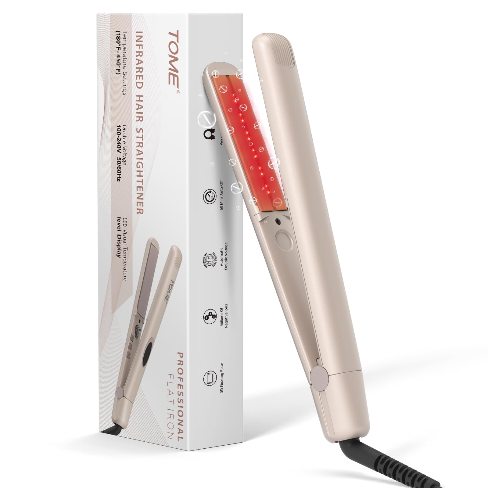 Amazon.com : 1 inch Flat Iron Hair Straightener Iron for Women