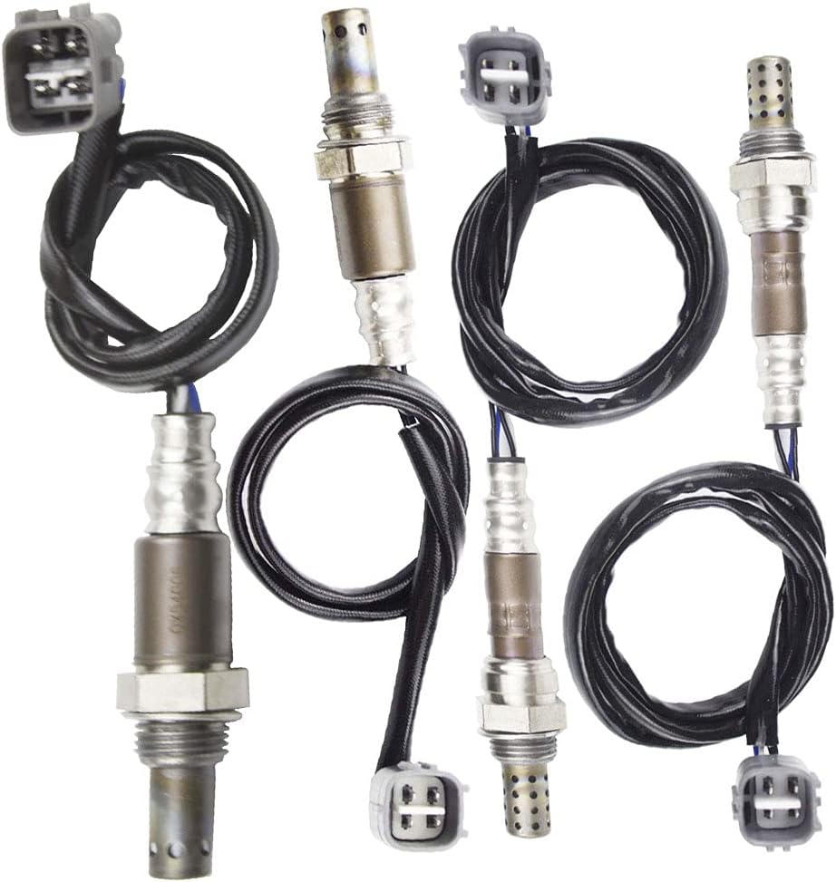 4X Oxygen Sensor for 2001 2002 2003 Toyota Highlander 2.4L Upstream+Downstream Upper Lower