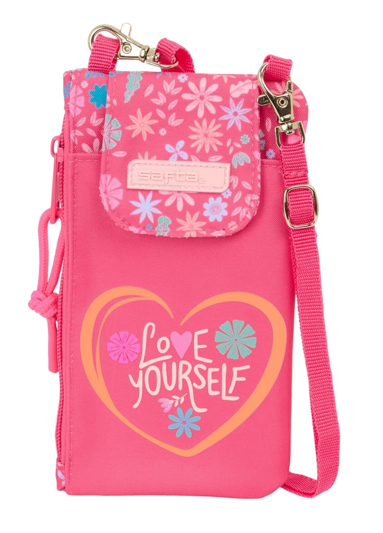 Safta FEELING – Mobile Phone Wallet, Standard Wallet, for Mobile, Comfortable and Versatile, Quality and Resistance, 19 x 10 cm, multicoloured, M, Casual