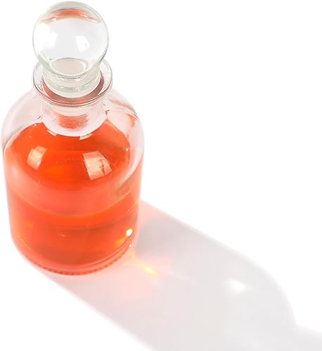 Miniatura 9 de Magic Season Botella de vidrio decorativa - 5 fl oz. botella redonda (1 juego con tapón de vidrio)