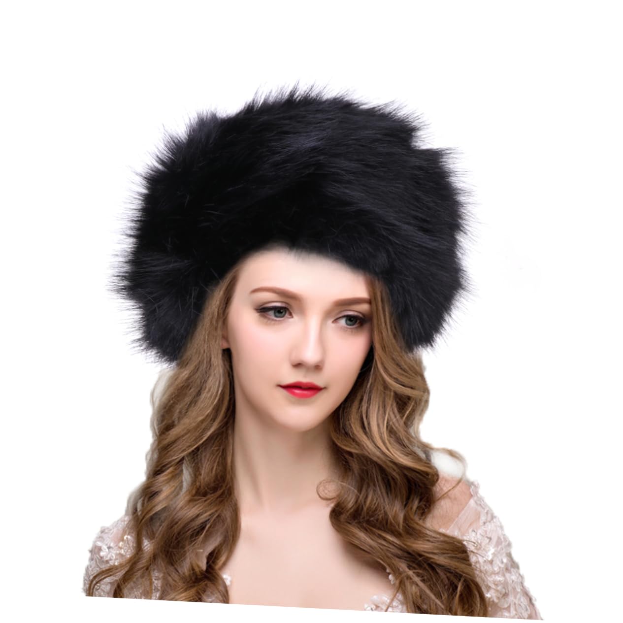 Beaupretty 3 Piezas De Sombrero De Piel De Felpa De Invierno Gorro De Calavera Gorro De Mujer De Piel De Invierno Sombreros Ajustados para Mujer De Ruso