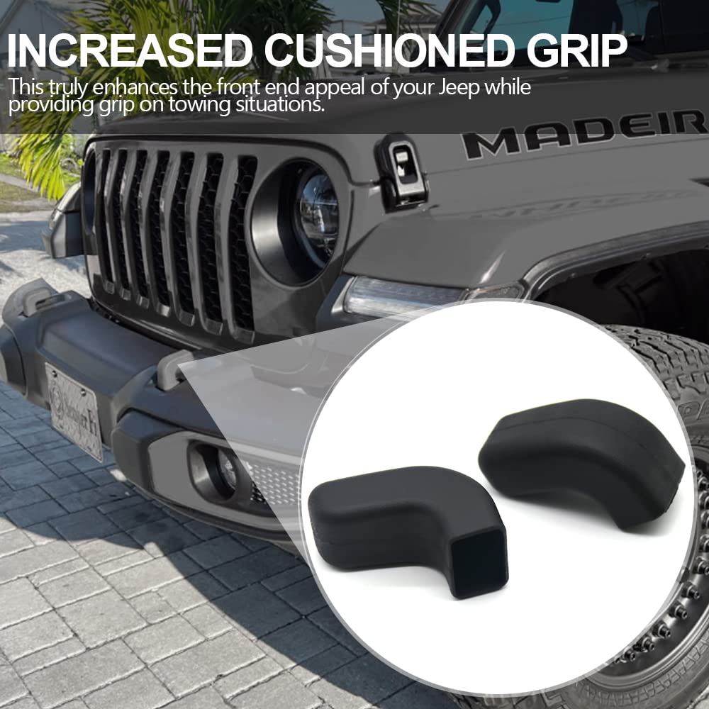 ◼ジープ・ラングラー用フロント牽引フック◼純正バンパー取り付け可能