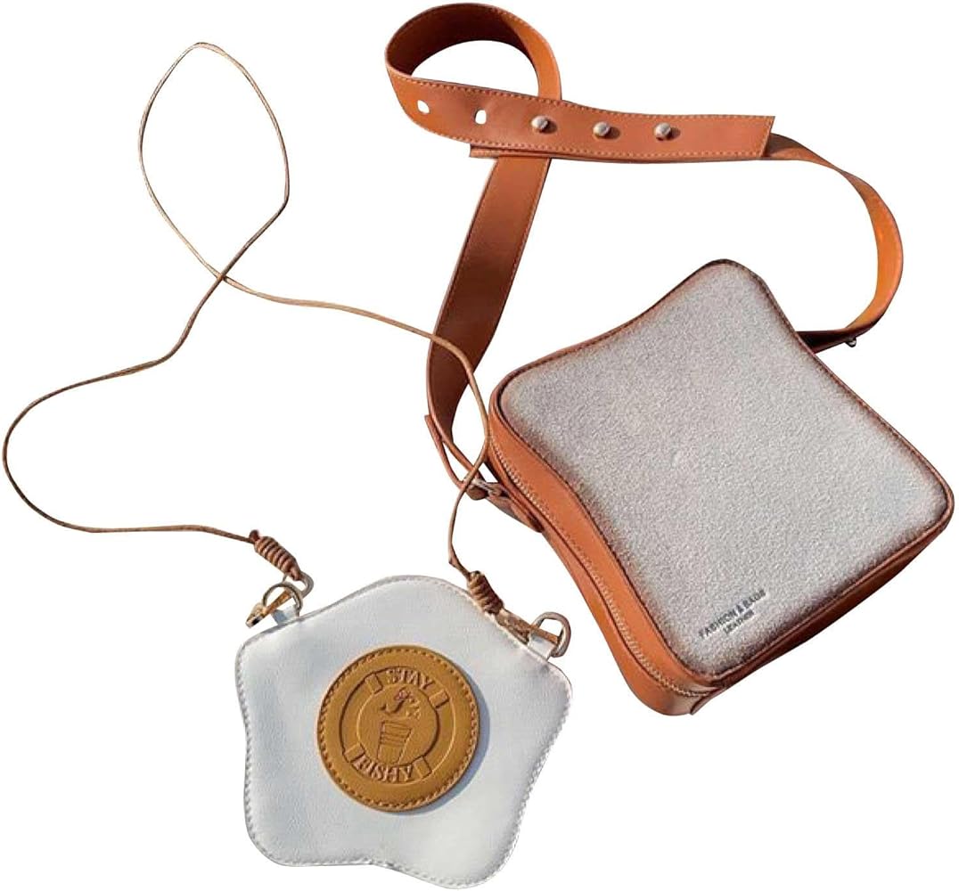 Amazon | [CLOGRATIA] 食パン トースト ショルダーバック 目玉焼き