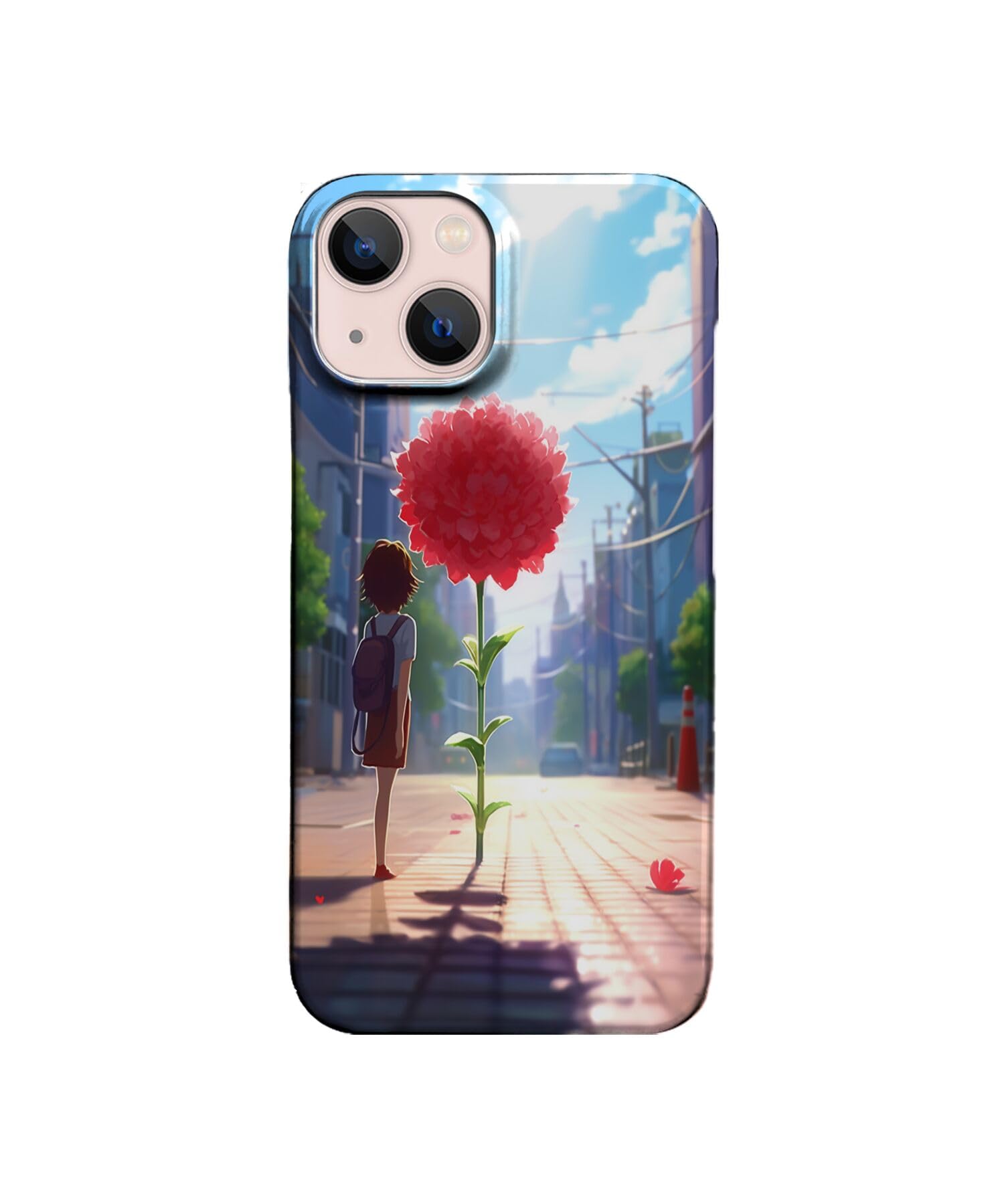 Phone Case for iPhone 14 Ultra-Thin Carnation-aa33 Case - Exceptional Drop Protection, Stringent Durability Testing - Sleek and Versatile Design
