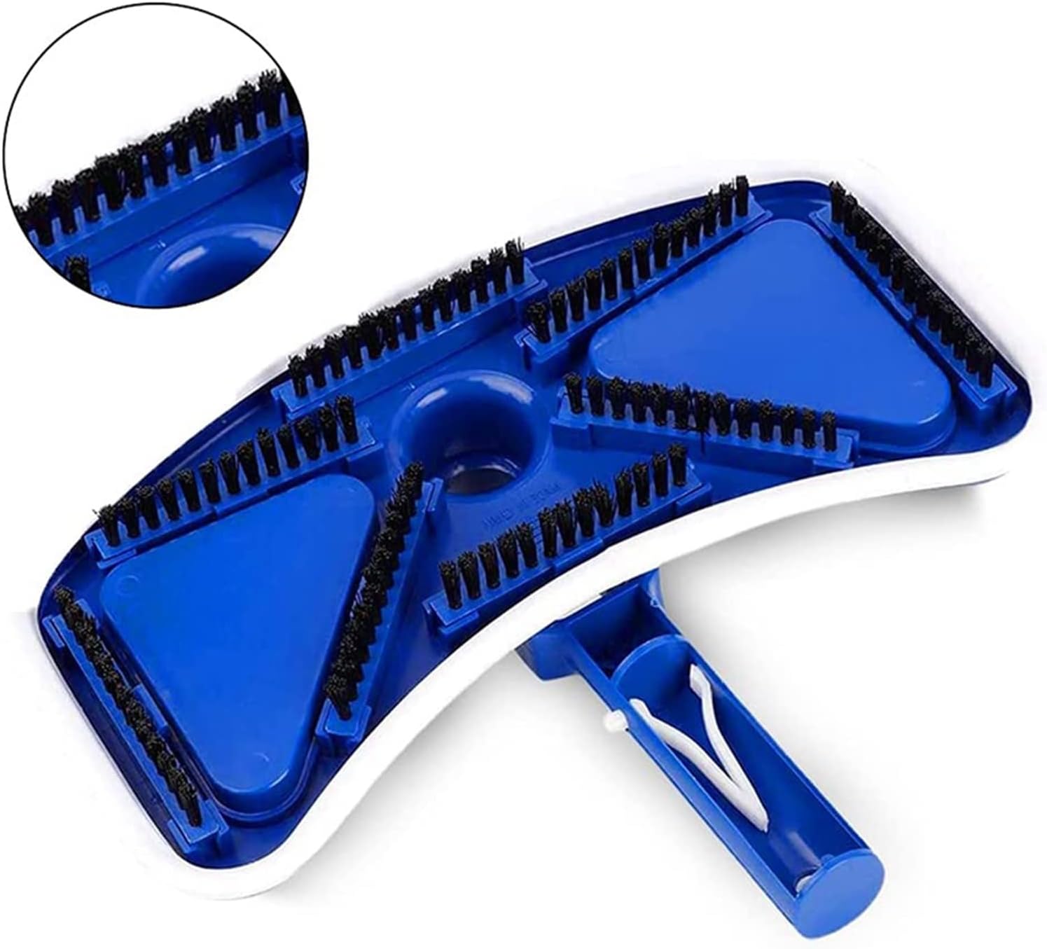 Vacuum Cleaner Head for Swimming Pools Weighted Butterfly Pool Vacuum Head with Bottom Nylon Brushes Garden Cleaning Tool