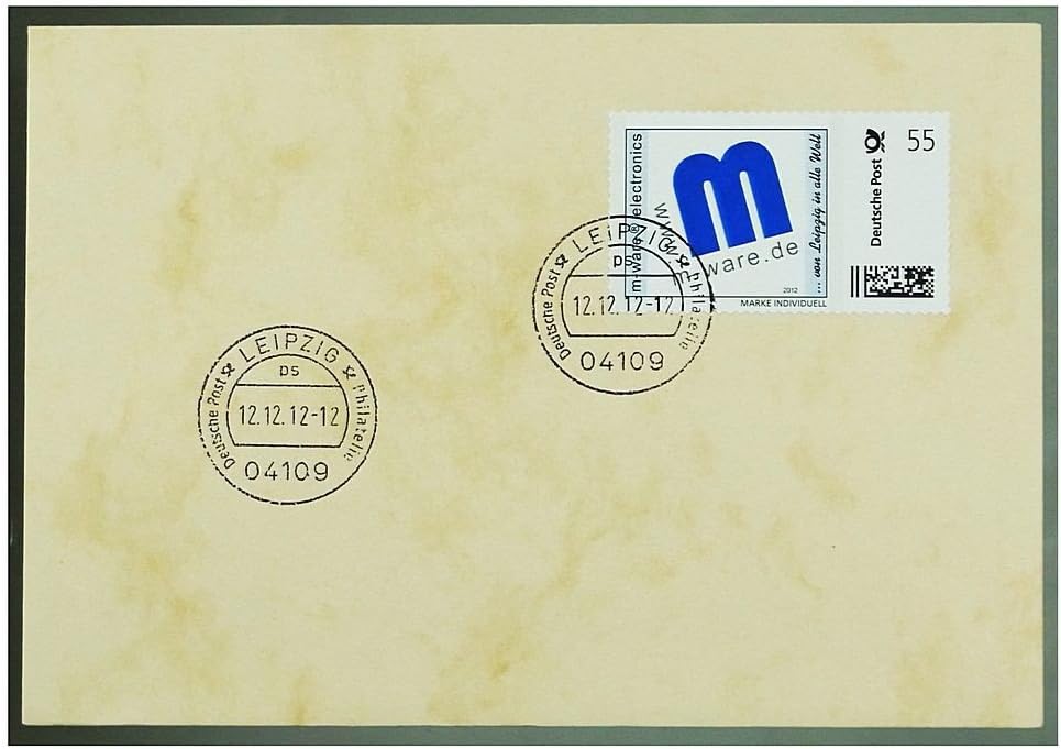 Stamped 12.12.12: Letter with Special stamp M-ware 2012 #14492