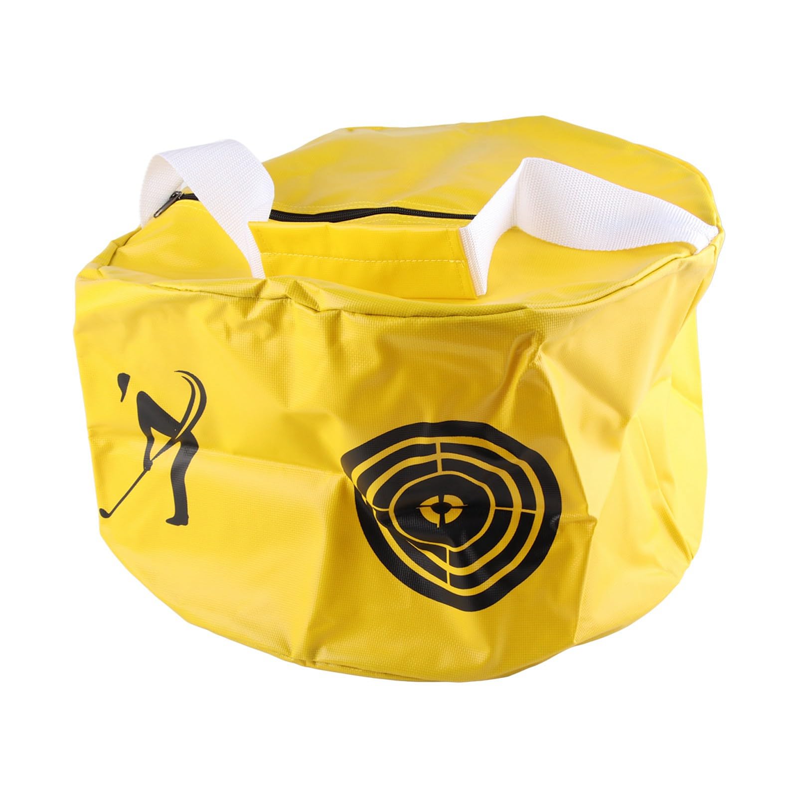 VGEBY Golf Swing Training Bag, High Density Golf Smash Bag Impact Bag Swing Training Aids for Golf Lover (Yellow)