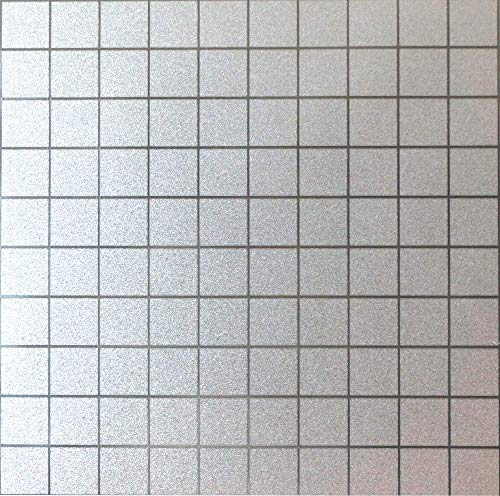 Image of Elton 3D Window Films Privacy Film Self Adhesive Decorative Film for Bathroom Door Window Heat Control Anti UV (Square) 24 X 36 inches