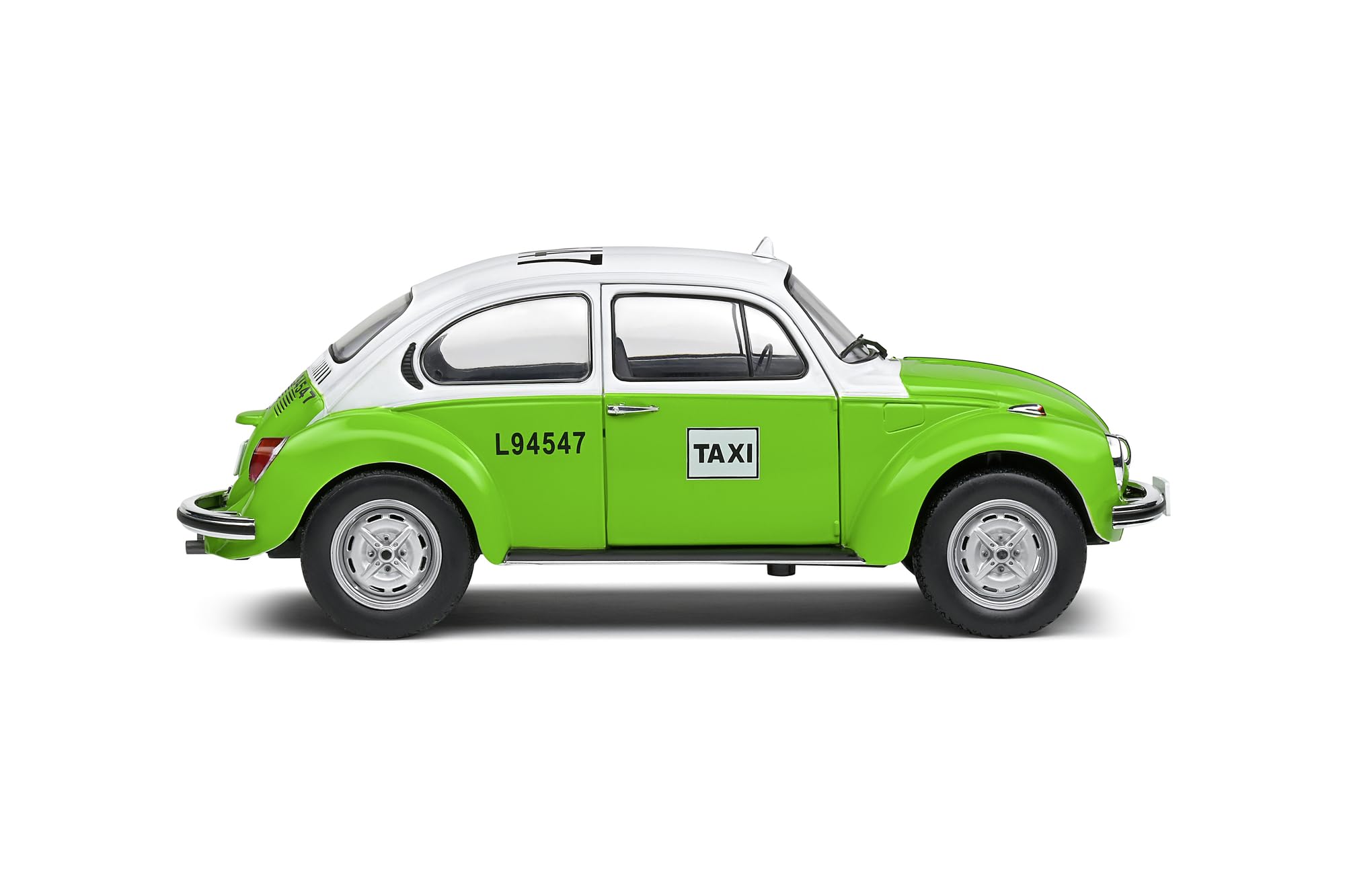 SOLIDO 1:18 Volkswagen Beetle 1303 Meksykański Taxi Zielony 1974