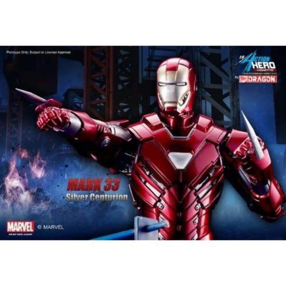 Amazon | ドラゴン 1/9 アイアンマン3 アイアンマン Mk.33 シルバー 