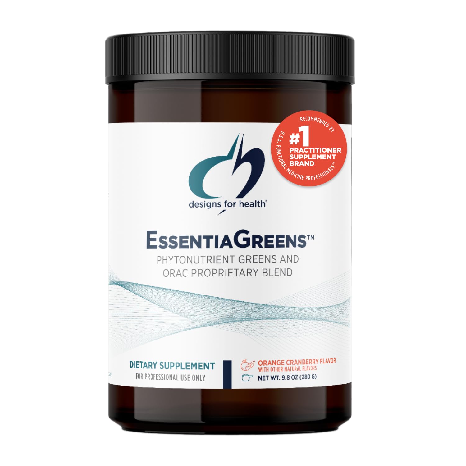 Designs for Health Green Smoothie Powder - EssentiaGreens Vegan Greens Powder with Organic Spirulina, Kale + More - Alkalizing Vegetables, Berries + Prebiotic Fiber (28 Servings / 285g)