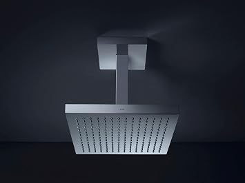 AXOR AXOR ShowerSolutions 10-inch Showerhead Dream Shower Avantgarde 1-Spray RainAir Air Infusion with Airpower with QuickClean in Chrome, 10926001