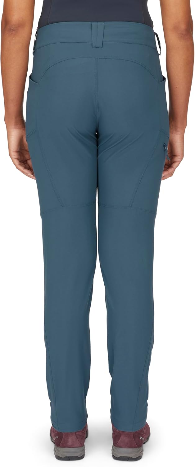 Rab Women's Incline Light Pants - Lightweight Breathable Pants for Hiking, Trekking, & Climbing