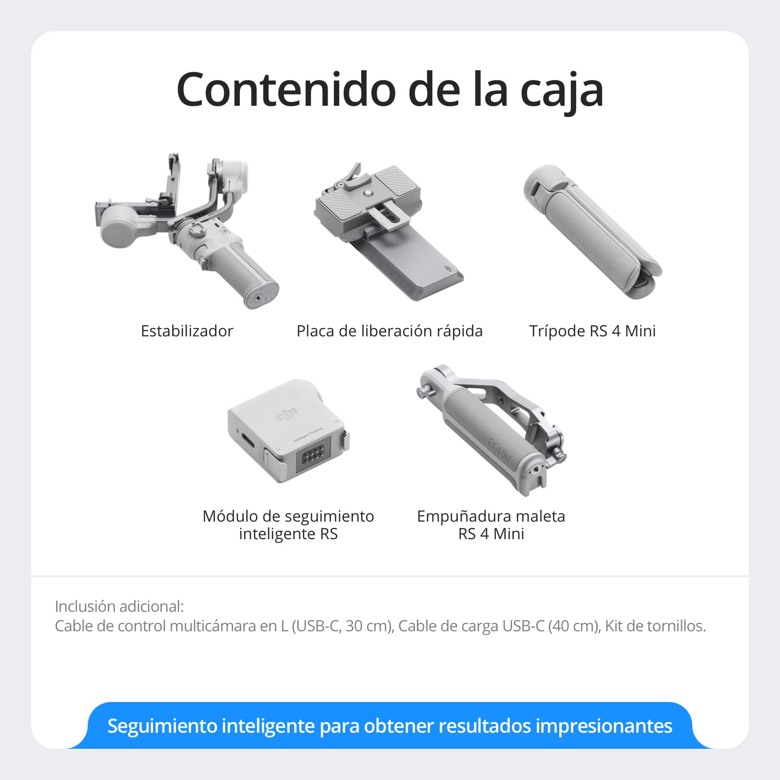 Pack dji RS 4 Mini, Stabilizer, Canon/Sony/Nikon/Fujifilm Product Image 6