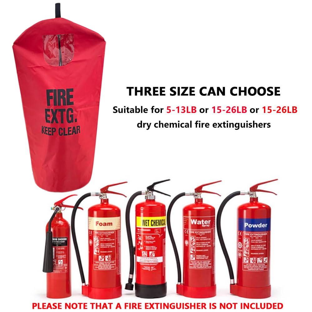 Snapklik.com : Fire Extinguisher Cover - Fire Safety Protective Guard ...