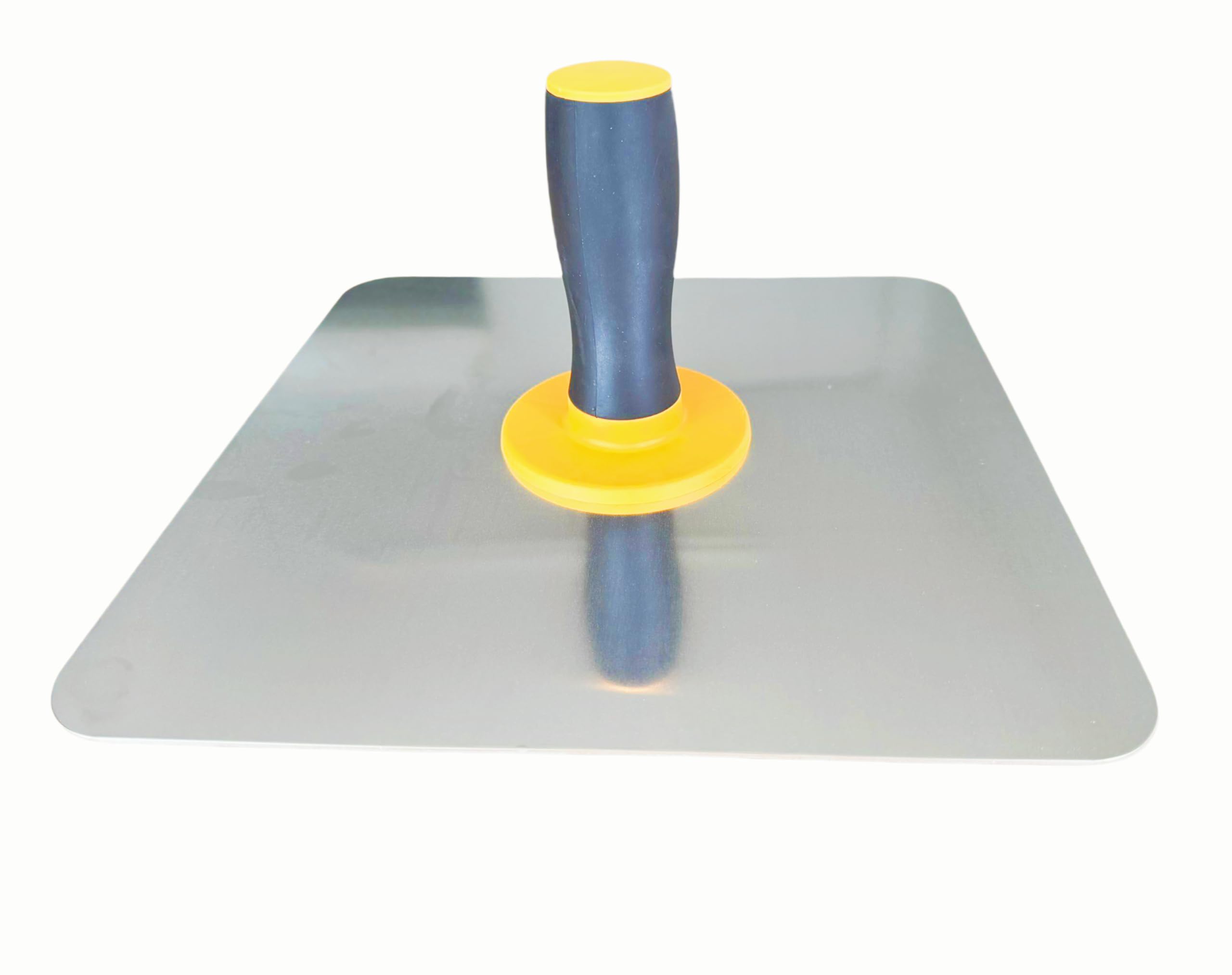 Placa para enlucido de arcilla con mango ergonómico de aluminio estable
