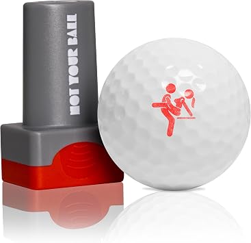 ZEETY Golf Ball Stamp, Golf Ball Stamper for Easy Ball Identification
