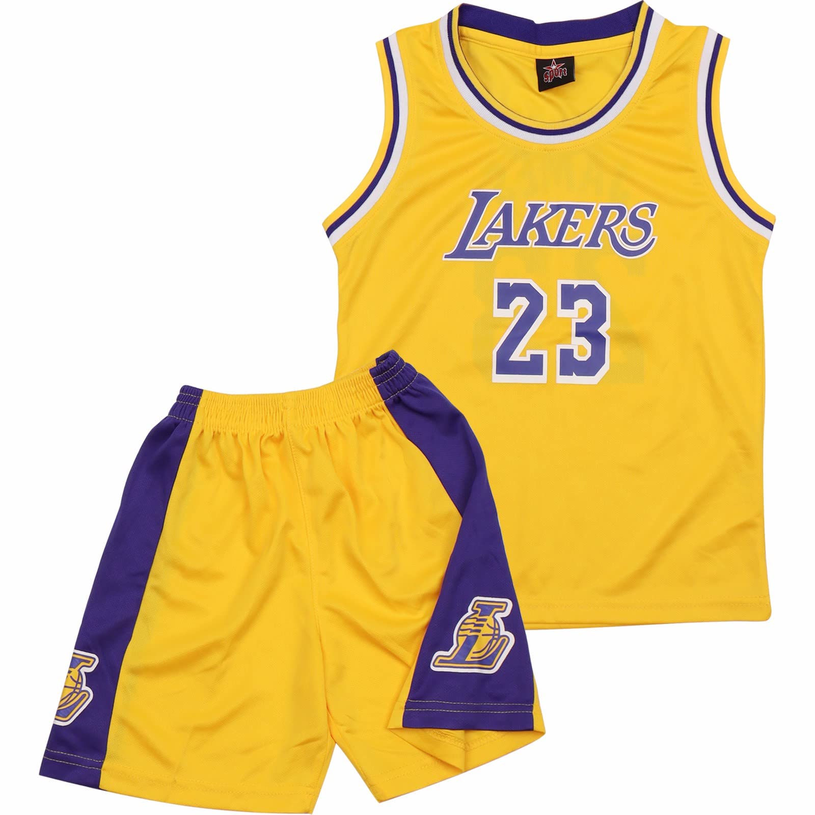 FUTERLY Camiset Baloncesto Niño,Conjunto Baloncesto Niño 2 Piezas, Equipación Baloncesto Niño Sin Mangas, Camiseta de Baloncesto para Niños + Pantalones Cortos, Trajes de Baloncesto para Adultos y Niños