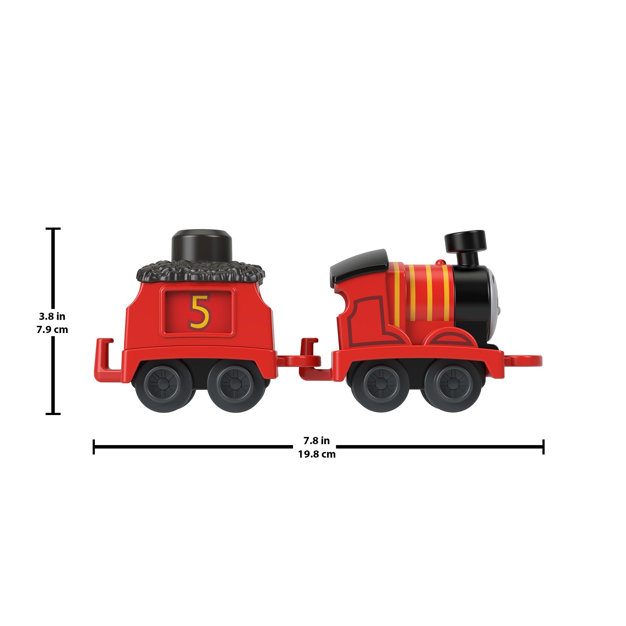 Fisher-Price Coffret Thomas et ses Amis Ma Première Gare des Quatre-Vents avec marchandise à empiler pour enfants à partir de 18 mois
