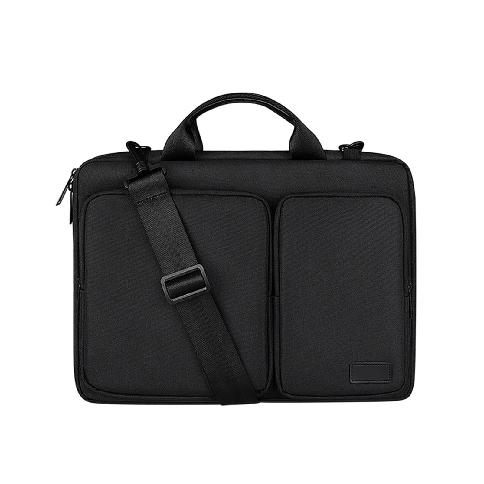 Funda portatil 15.6 pulgadas impermeable con correa ajustable color negro 1