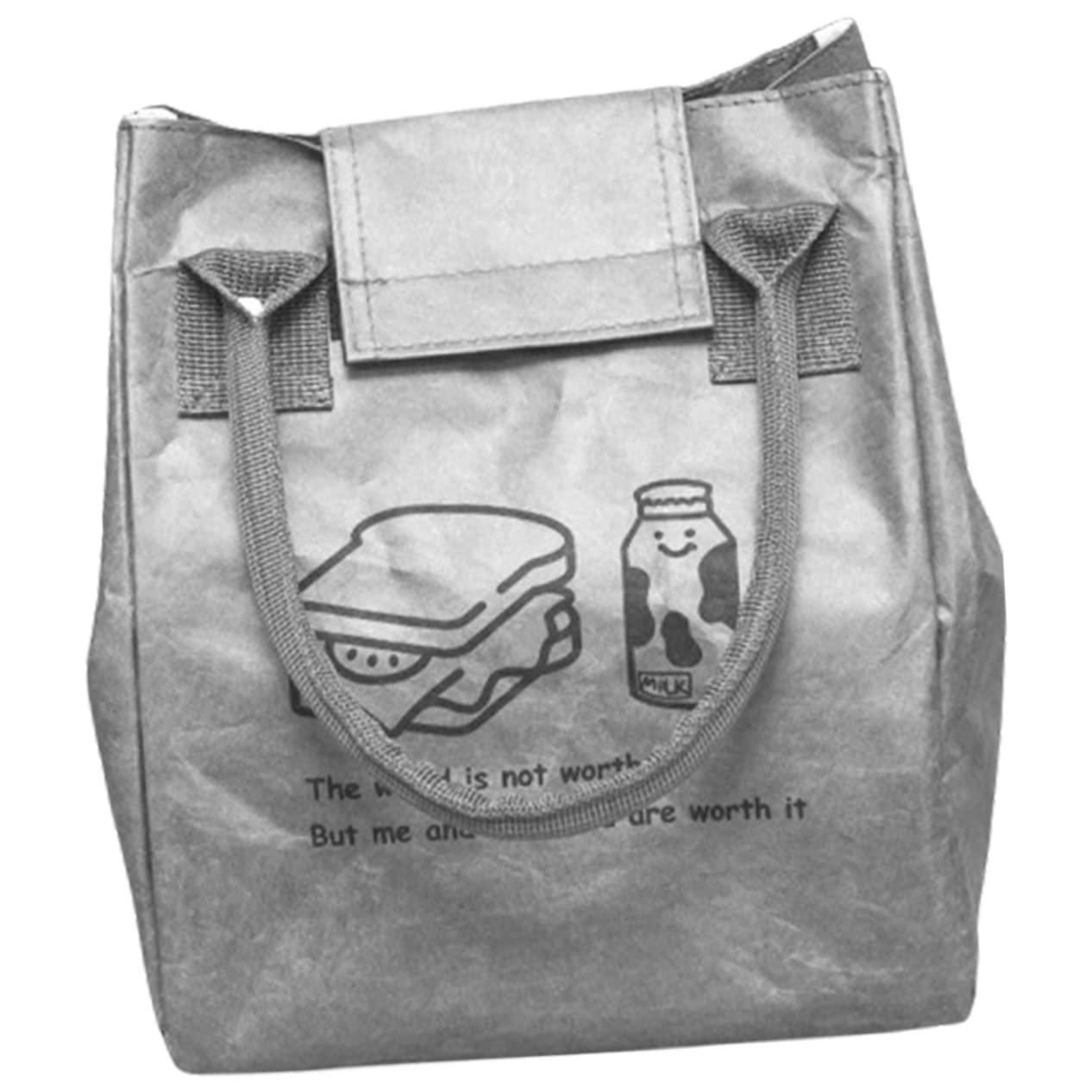 Ciieeo 4 Bolsas De Almuerzo Para Adultos Resistente Al Agua Bolsa Térmica Para Alimentos Bolsa De Mano Para Libros Para Mujeres Bolsa Térmica Para Almuerzo Bolsa De Trabajo Papel A