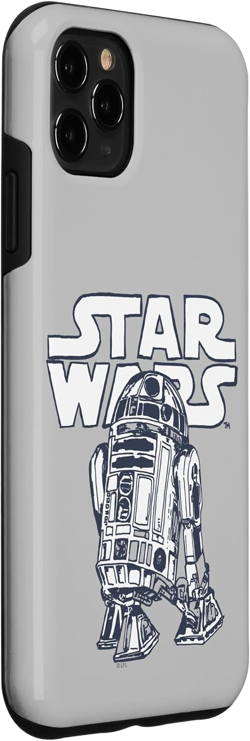 iPhone 11 Pro Max Star Wars R2-D2 Logo Case
