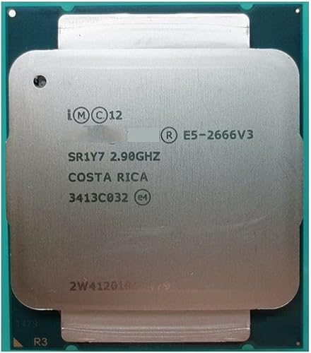 CPU E5 2666 V3 Processor SR1Y7 2.9Ghz 10 Core 135W Socket LGA 2011-3 CPU E5 2666V3 for Server Responsive and Powerful