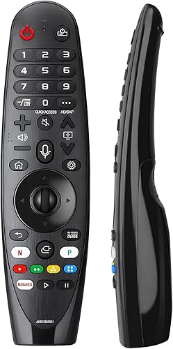 Control remoto de repuesto para LG Magic Smart TV (sin voz ni puntero), compatible con AKB75855501 LG Smart TV LCDLEDOLEDQNEDNanoCell4K UHDSuper UHD