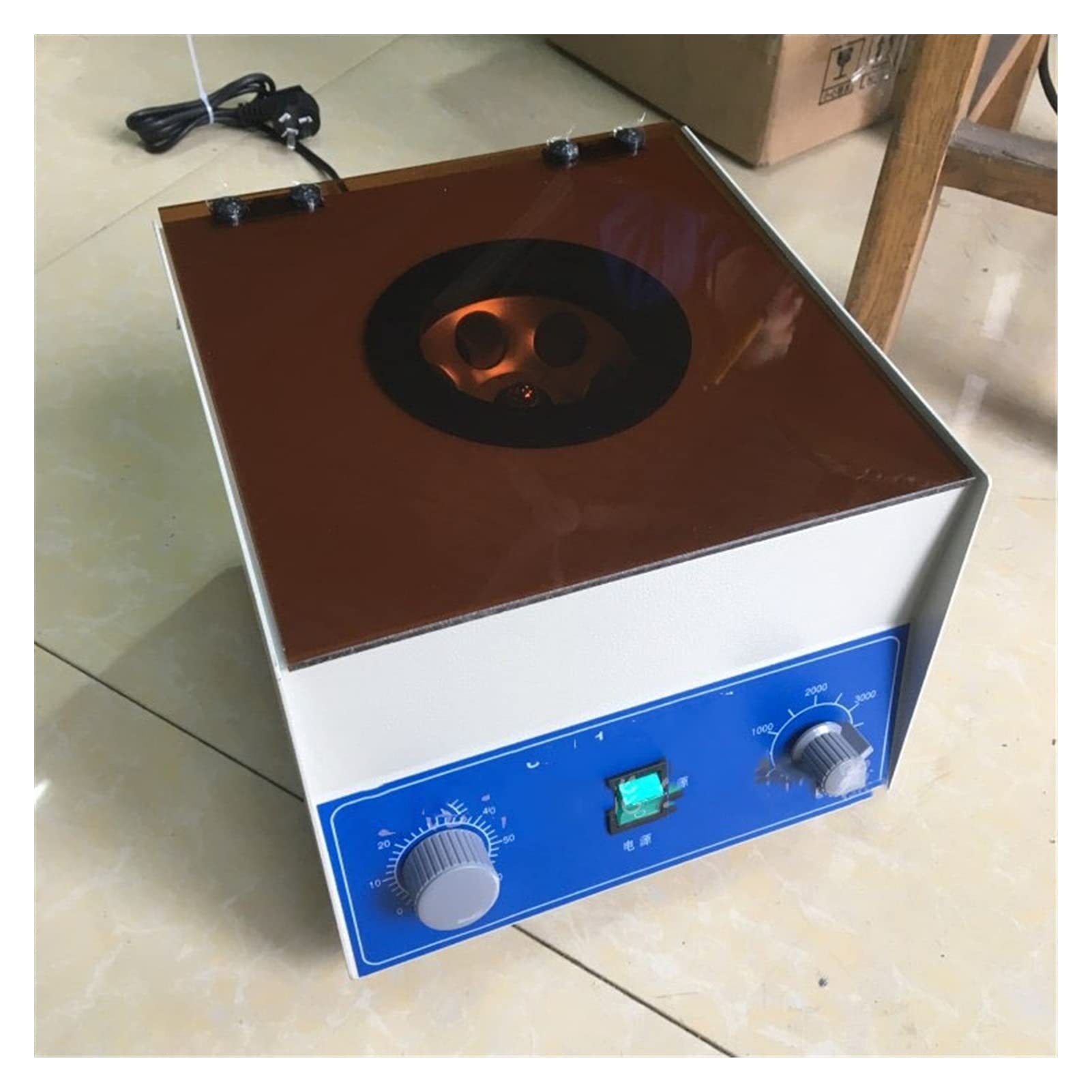 Centrífugas de sobremesa Centrífuga eléctrica 20 mlх6 Centrífuga de baja velocidad de banco de bancos for separación rápida y síntesis de micro-muestras. Equipos e instrumental de laboratorio