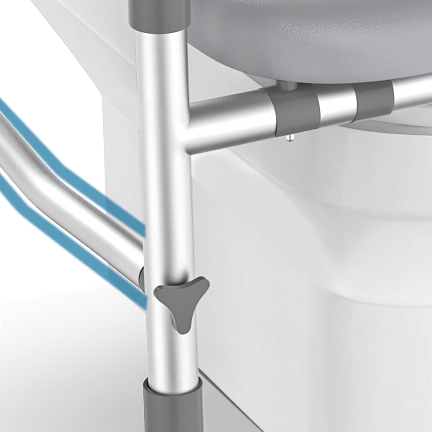 Toilet Seat Risers for Seniors, Raised Toilet Seats with Handles for Elderly, Adjustable Height & Width 400 lb Handicap Pregnant Elavted Toilet Chair Seat, Fits Any Toilet