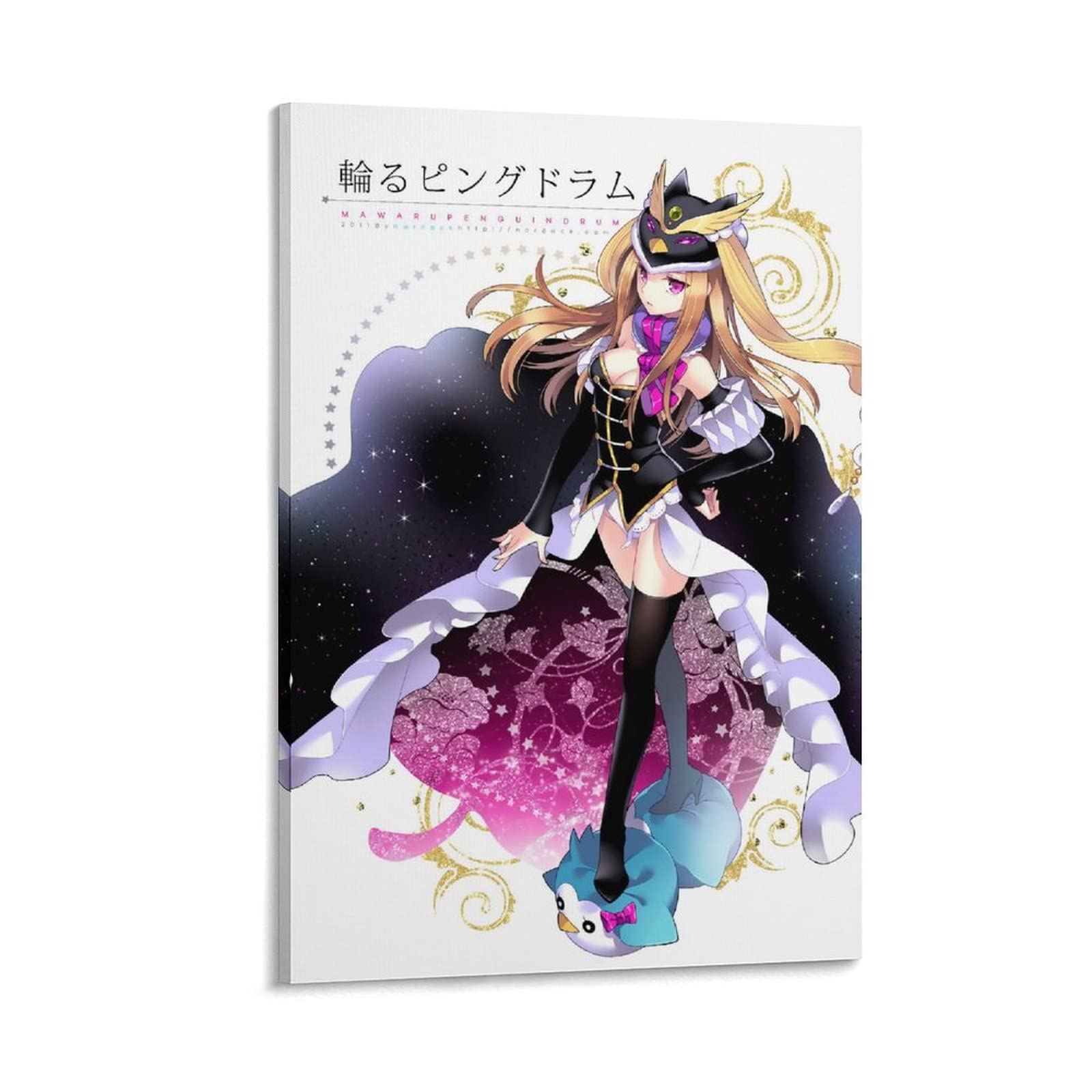 Anime Mawaru Penguindrum Canvas Art Poster And Wall Art Picture Print Modern Family Bedroom Decor Posters 20x30inch(50x75cm)