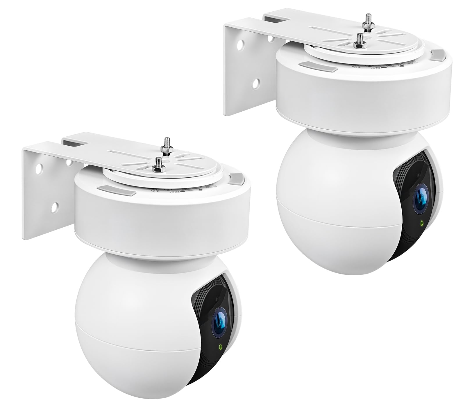 2 Pack Adhesive Metal Wall Mount Bracket Fits for Kasa Indoor Pan/Tilt Smart Security Camera(EC70), Kasa Camera Mount Effortless Installation with