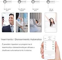TECPEAK Vezeték Nélküli WiFi/GSM Riasztórendszer - Otthoni és Irodai Biztonság, Okostelefonnal Vezérelhető, Bővíthető Érzékelőkkel, A4-Basic 6