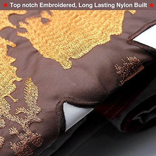 Vsvo California Flag 3X5Ft. - 2 Pcs Embroidered Ca Republic Bear State Flags Stitched Together For Outdoor Use - Durable 300D Nylon - Sewn Stripes - Brass Grommets #TOP2