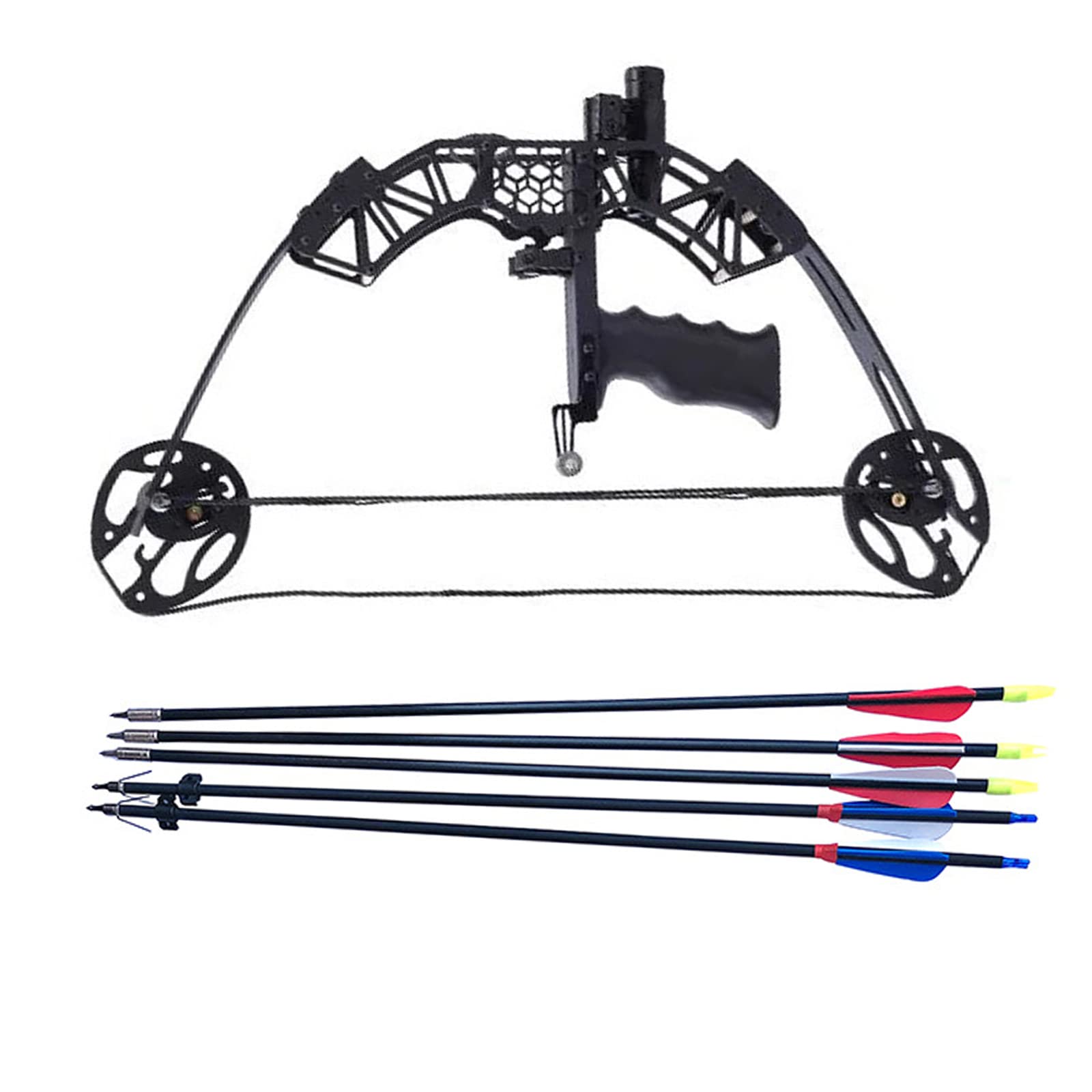 Rilascio Arco Compound Per Dita - 4 Dita, Lega Alluminio, Regolabile - Foto 4