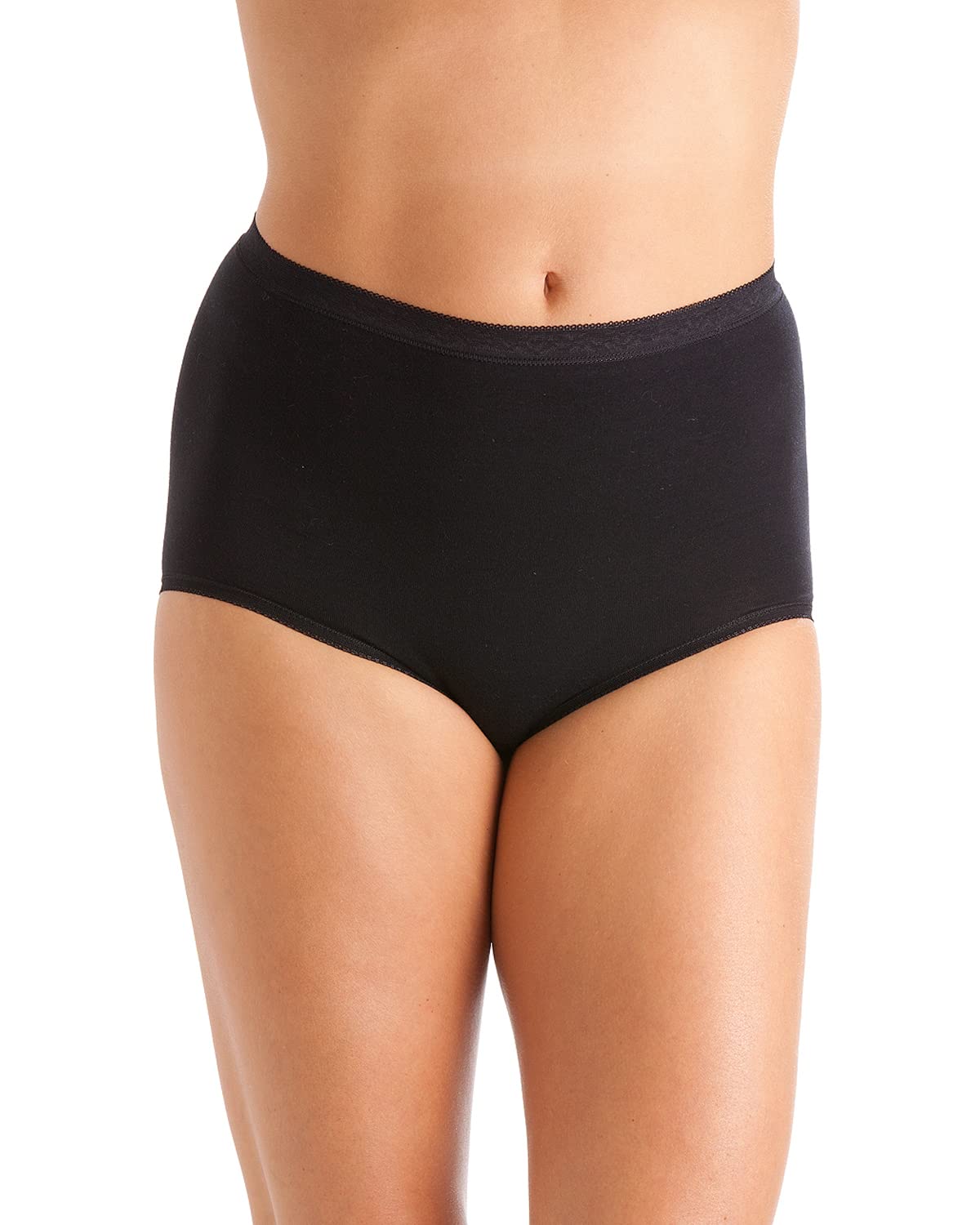 Undercover 3 Pairs Womens Maxi Briefs 1012 Black 14