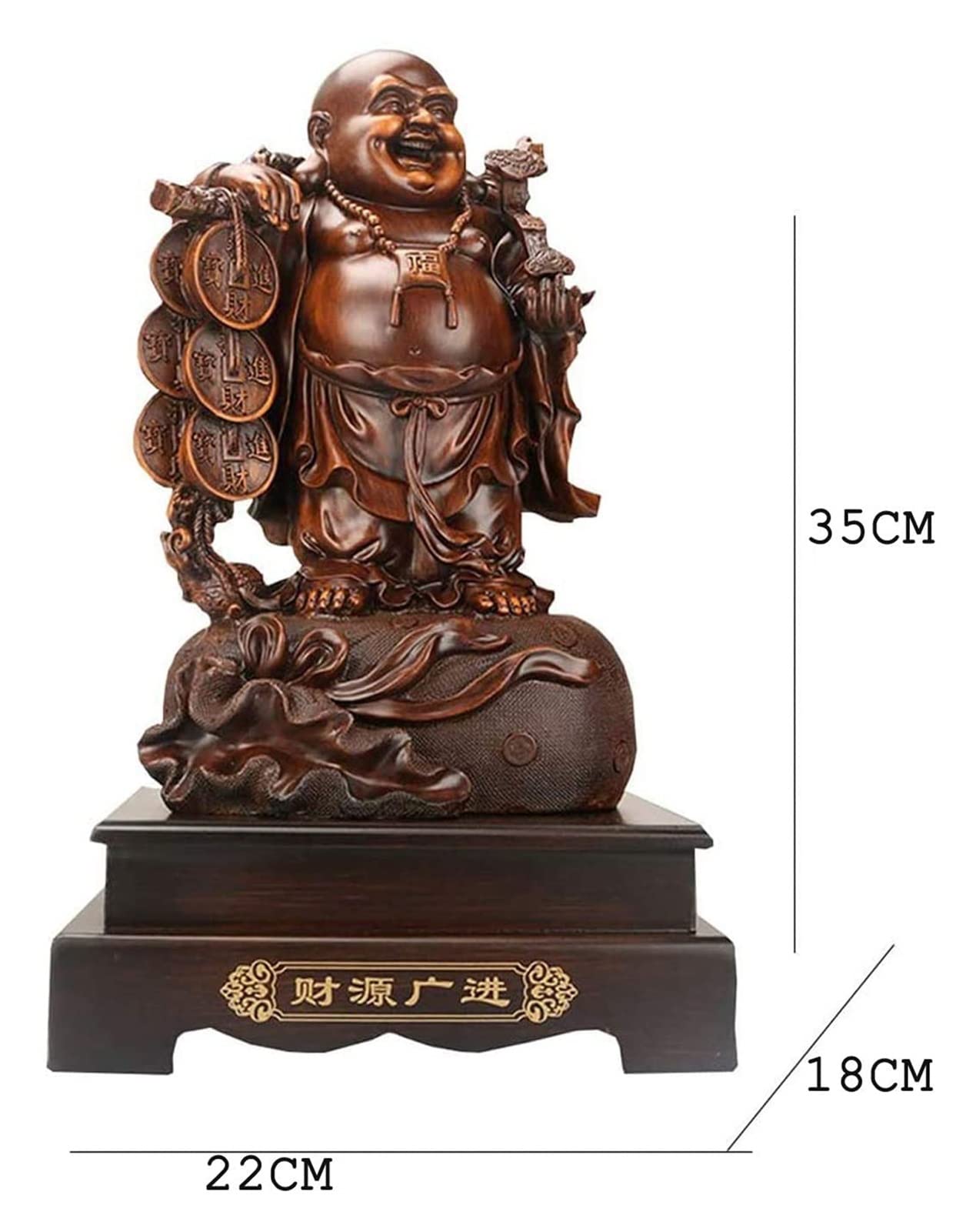 Do nauki grafika figurka dekoracyjne ozdoby rzeźby statuetka ozdoby figurka dekoracja domu Feng Shui ozdoby buddy do domu, śmiejący się figurki Buddy dekoracja domu biura błogosławieństwo