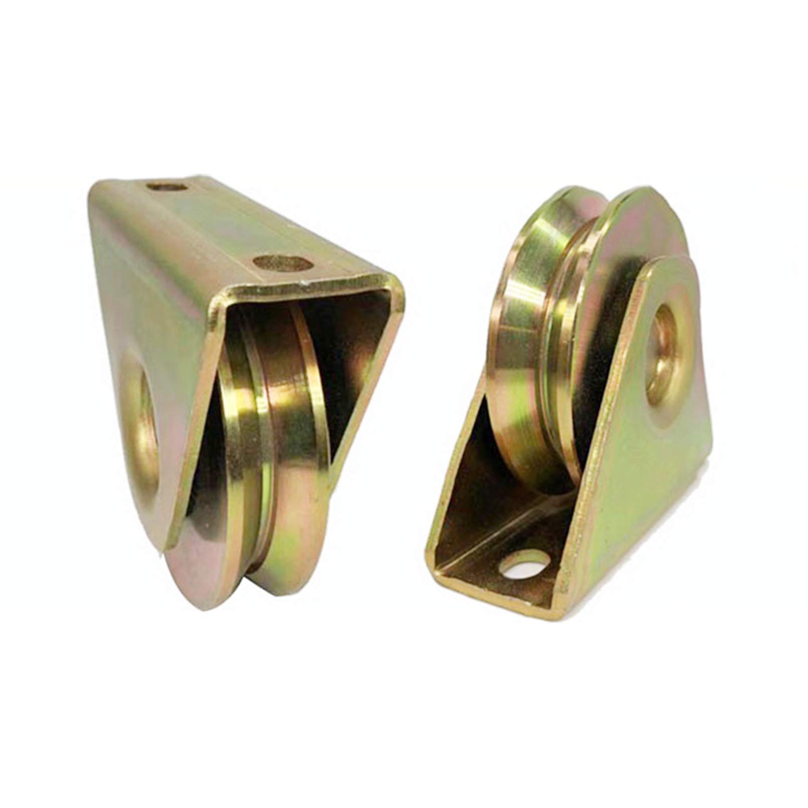 Buy 3in V Groove Wheel Plate Casters Sliding Rolling Gate Wheel Heavy