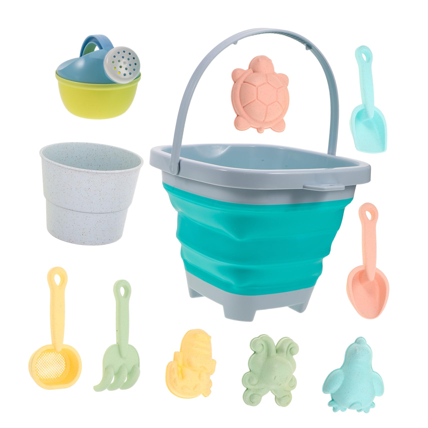 Set Giocattoli Spiaggia Pieghevole 11 Pezzi Pp per Bambini