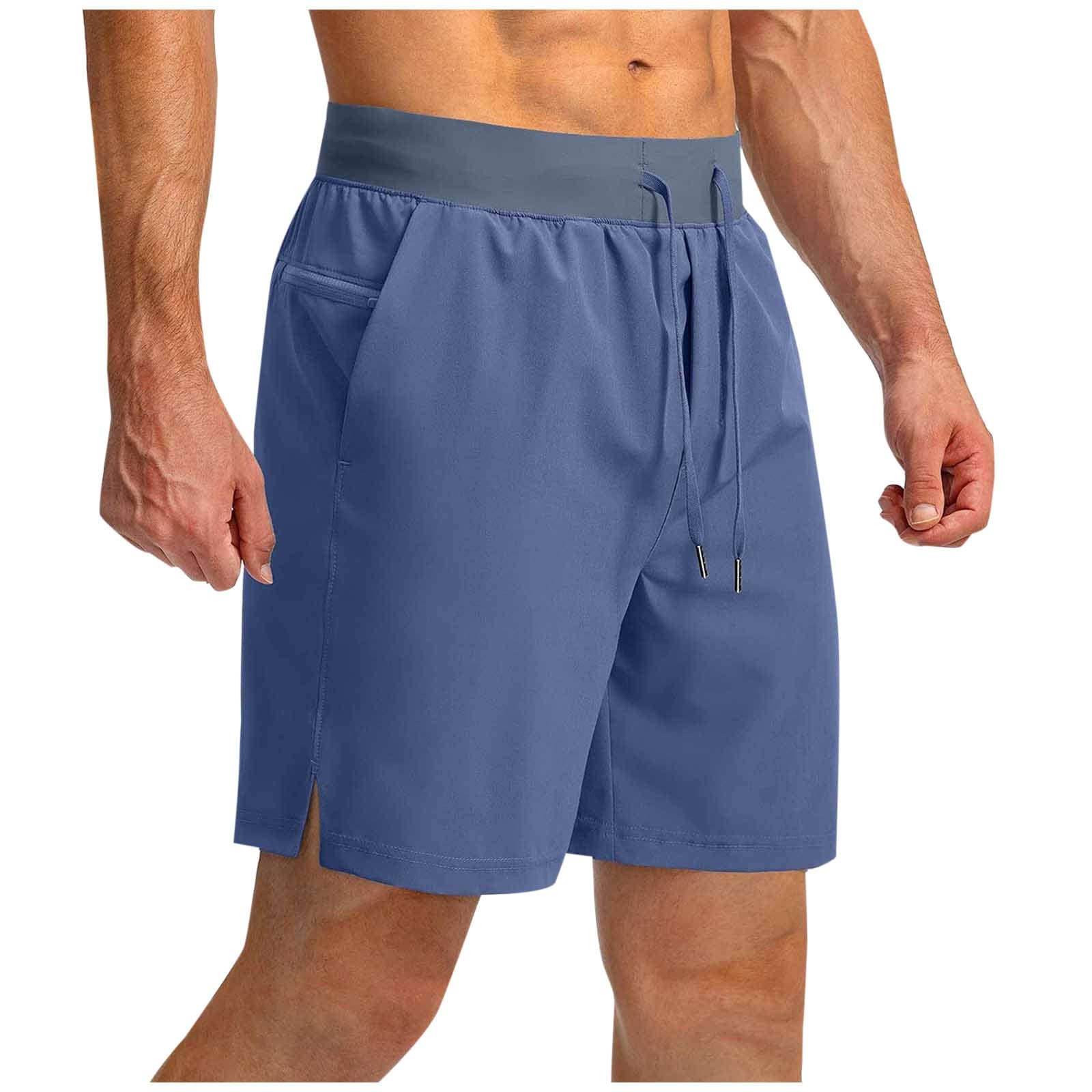 Men Workout Athletic Shorts 5 Inch Quick Dry Basketball Gym Shorts Lightweight Running Sports Short Pants with Pocket