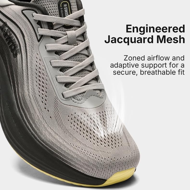 K-Swiss Men's Echo Soft Cushioned Running & Walking Shoe