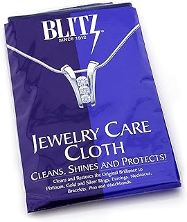 Extra Large 2-Ply Jewelry Care Cloth, Used by Professionals! Cleans, Shines and Protects! for Gold, Silver, and Platinum. ...